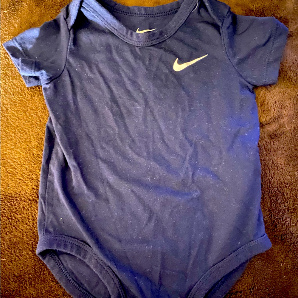 Navy blue nike bodysuit